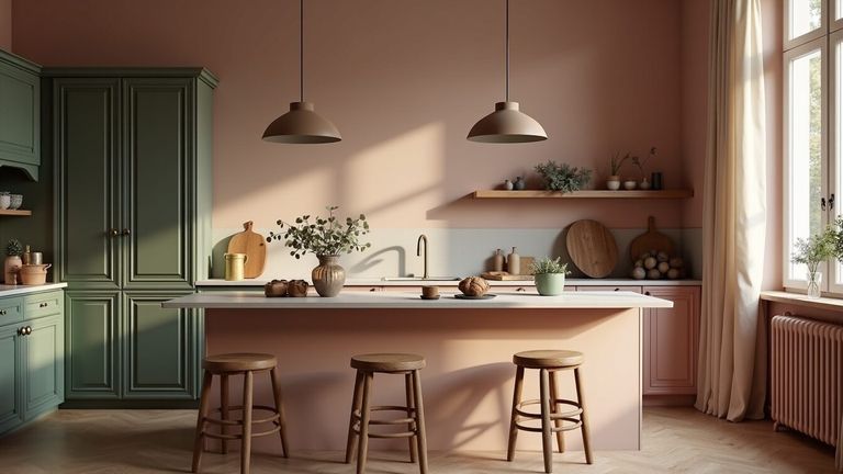 Couleur cuisine 2026 : palettes tendance et conseils déco : Couleurs sombres en cuisine : quand et comment les utiliser