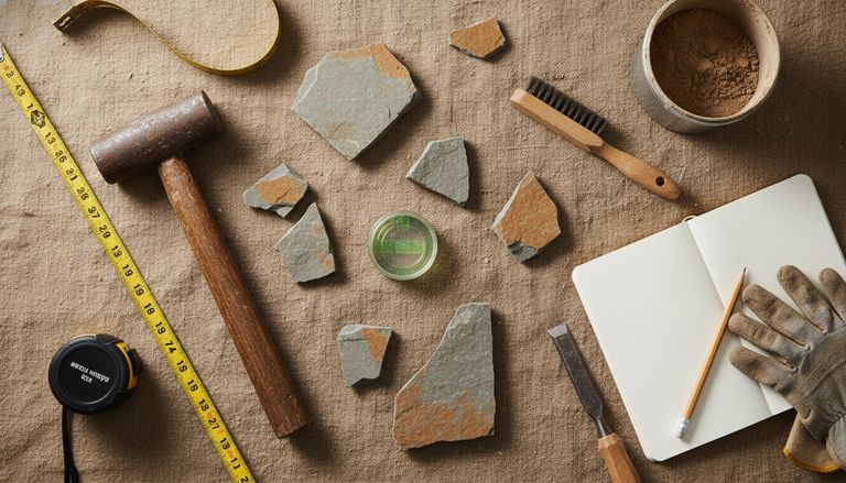 Mur en pierre intérieur : guide complet 2026 : Étape 1 : évaluer le support et préparer la surface