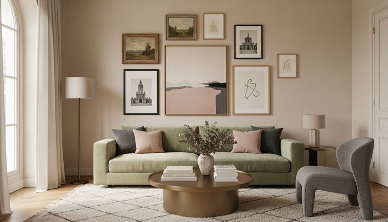 Quel type de tableau pour un salon ? Styles et prix 2026